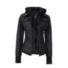 Black-Hooded-Bomber-Jacket-For-Women