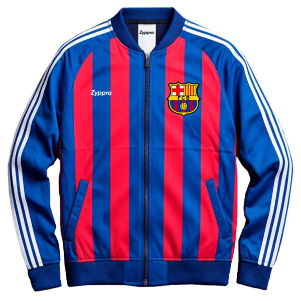 Zyppra Barcelona FC Striped Track Jacket