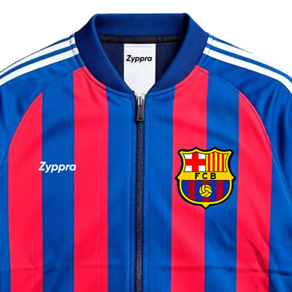 Zyppra Barcelona FC Striped Track Jacket - Image 2