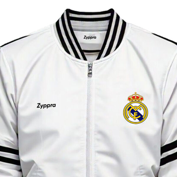 Men's Real Madrid Classic Versity Jacket - Image 2